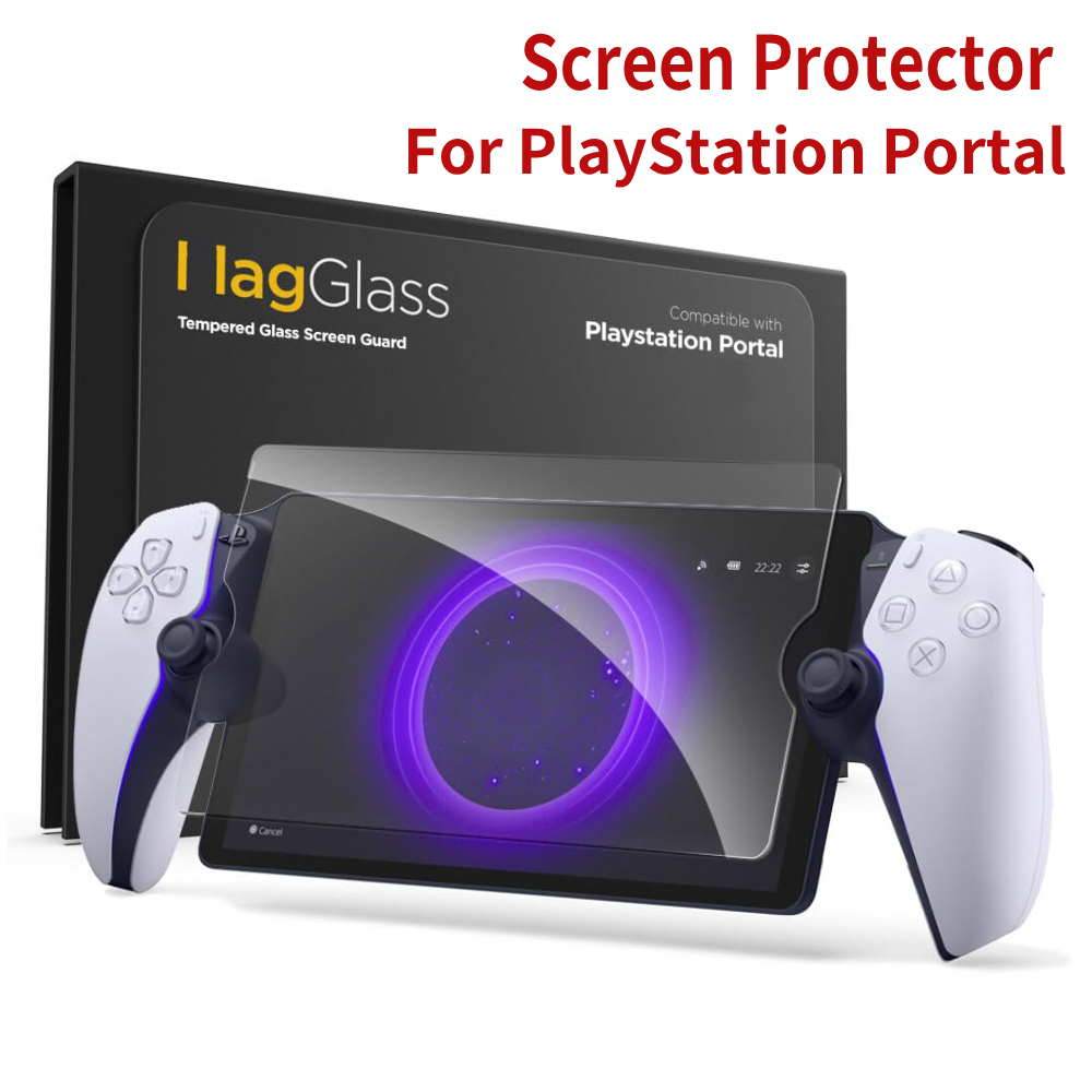 Gaming Accessories Playstation - Pelindung layar kaca Tempered untuk Portal