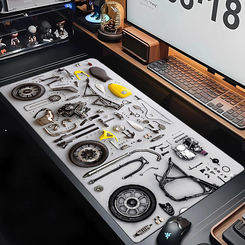 Gaming Accessories For Desk - Diagram Pembongkaran Alas Mouse Karet Alas