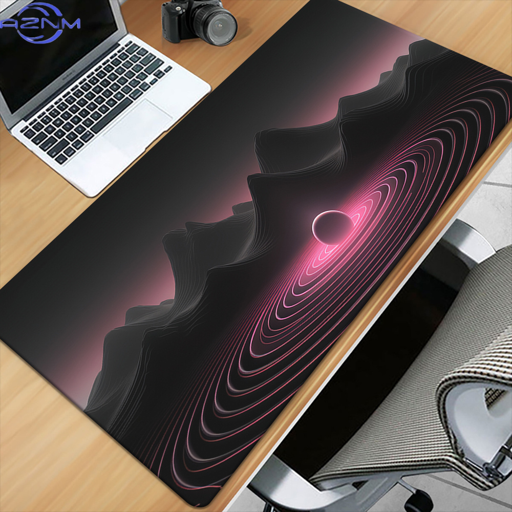 1pc Mousepad Pink Music Wave I - Gaming Accessories Ideas ulasan dan harga