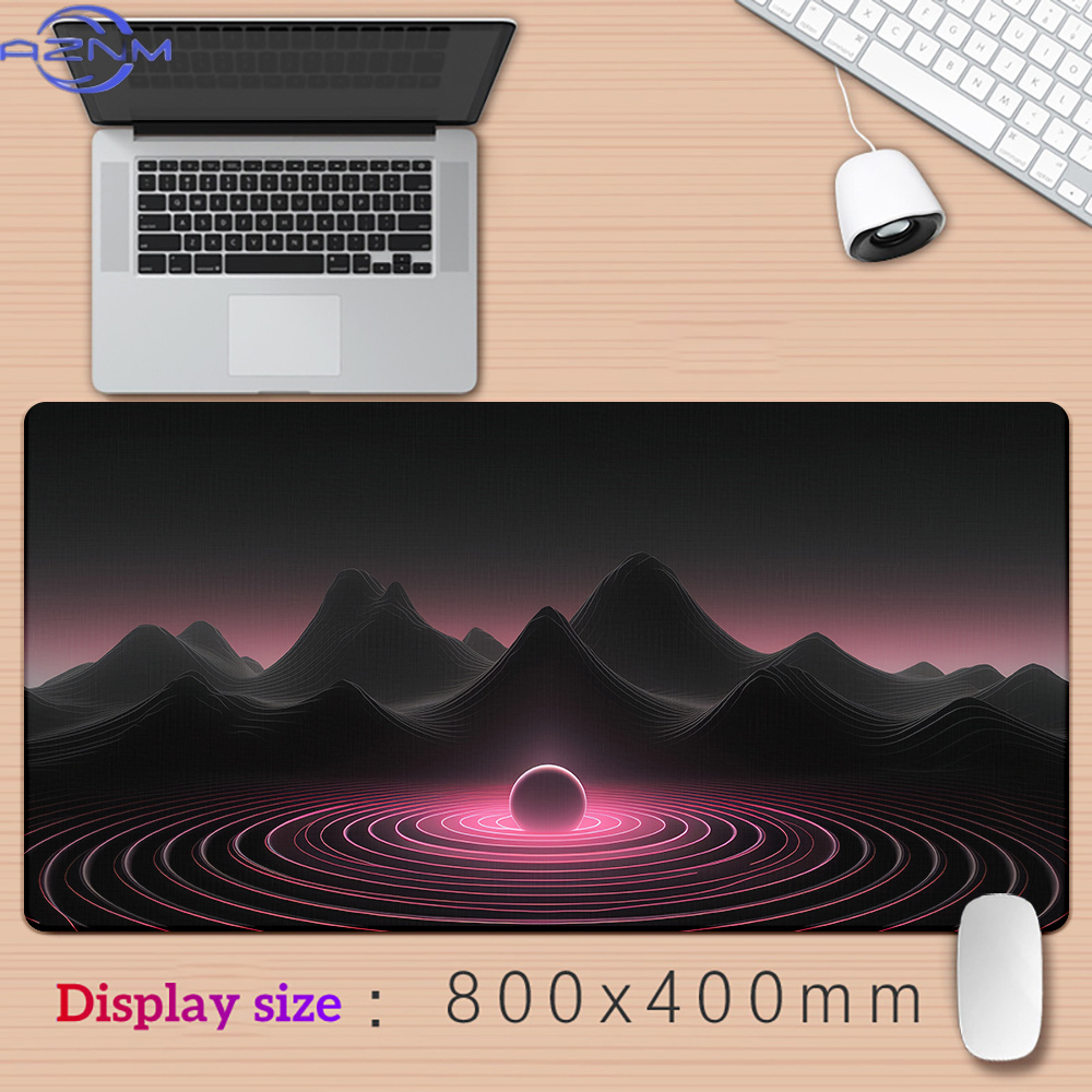 1pc Mousepad Pink Music Wave I - Gaming Accessories Ideas ulasan dan harga
