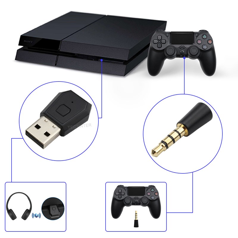 Penerima Adaptor Nirkabel USB  - Gaming Accessories Playstation ulasan dan harga